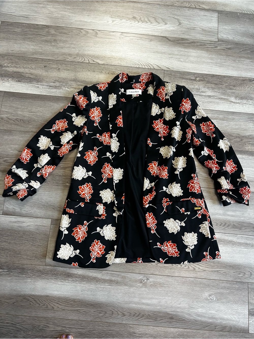 Calvin Klein Floral Blazer